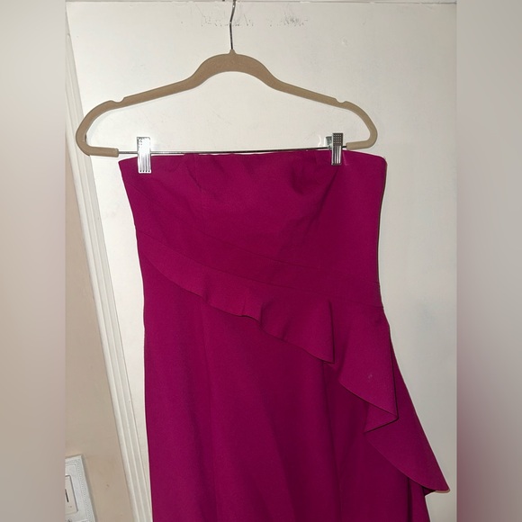 Jay Godfrey Fuchsia Torres Gown Size 10 - Picture 6 of 8
